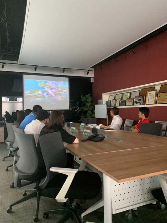 冯总陪同山西省吕梁市中阳县靳书记考察铁汗生态环境股份有限公司